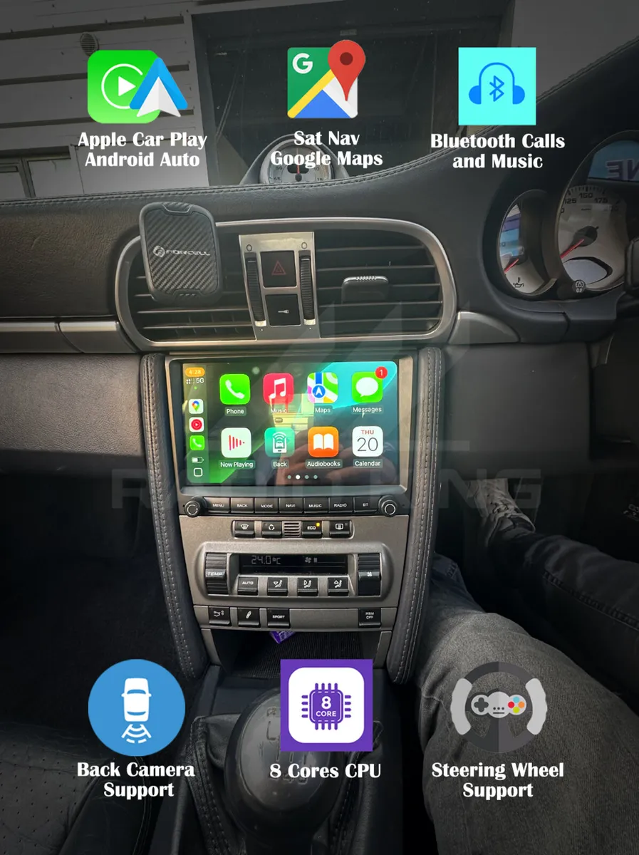 PREMIUM CARPLAY  Porsche 911 Carrera ANDROID AUTO - Image 1