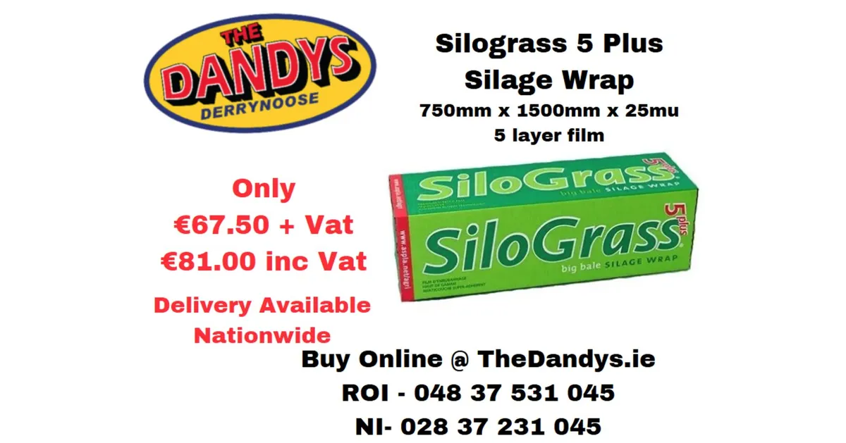 ***Lowest Cost Silage Wrap In Ireland*** - Image 1
