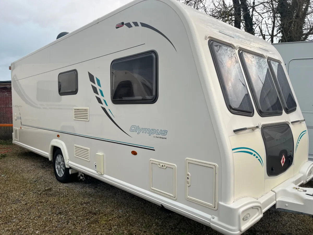 2011 BAILEY OLYMPUS 534 4/5 BERTH MINT CARAVAN - Image 1