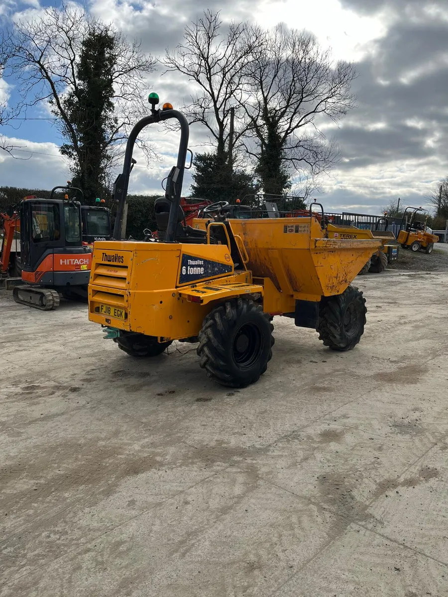 2018 thwaites 6 ton dumper - Image 1