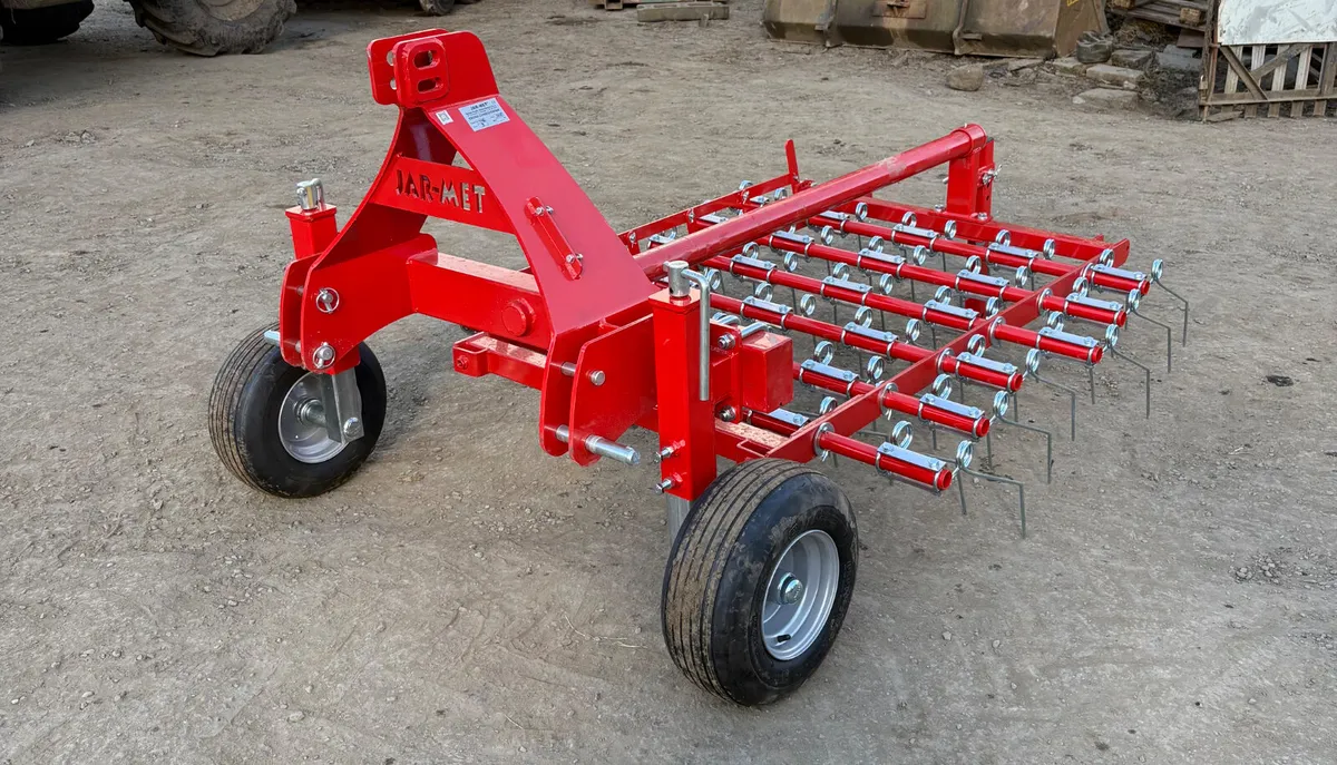 New jarmet 1.5 m spring tine harrow - Image 1