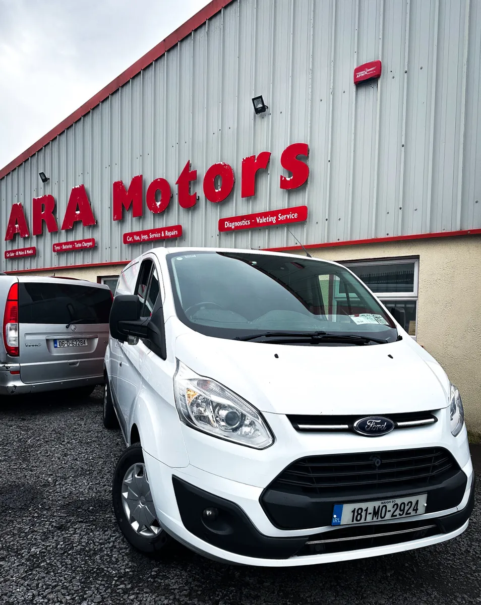 1 YEAR WARRANTY ✅ Ford Transit Custom 2018 - Image 1