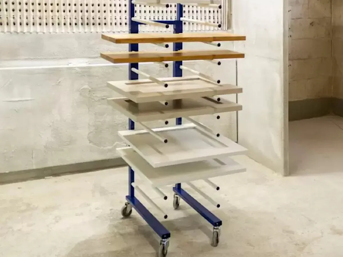 Paint Spray Drying Rack - Image 4