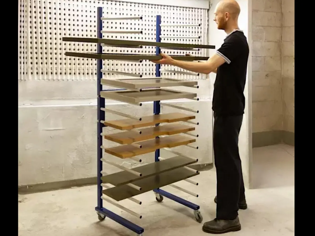 Paint Spray Drying Rack - Image 2