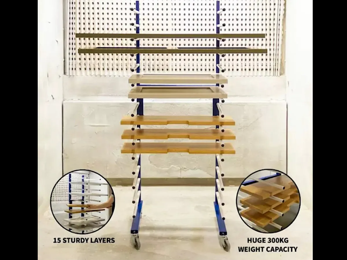 Paint Spray Drying Rack - Image 1