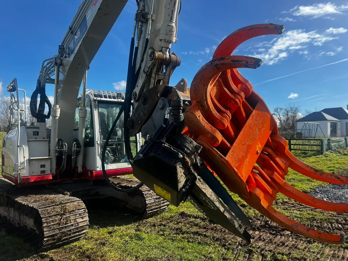 Echotec Tree Shears and Saw Grapples - Image 1