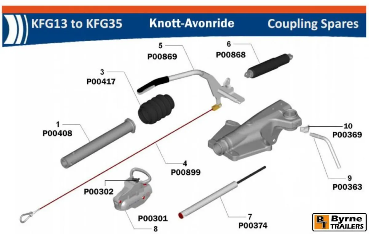 Trailer parts to suit ifor Williams - Image 4