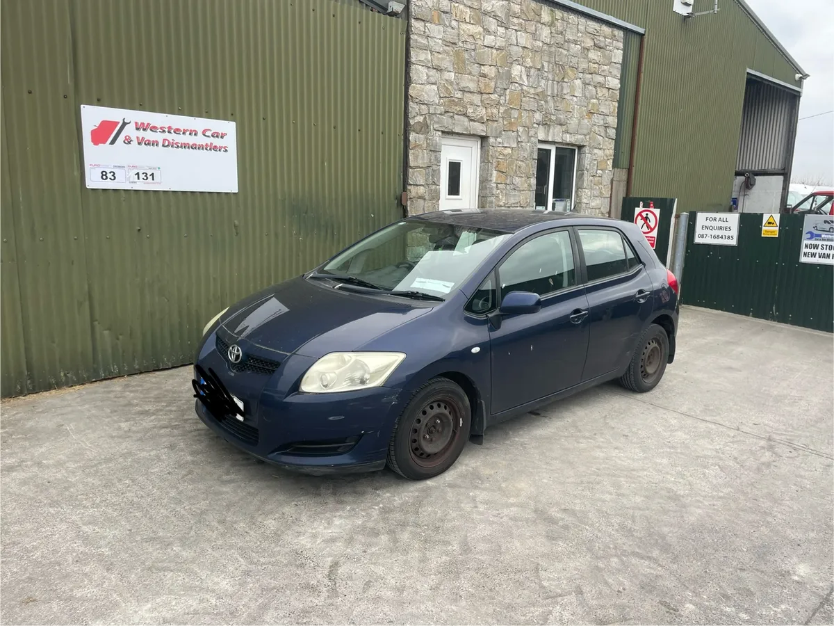 2008 Toyota auris 1.4 d4d for dismantling