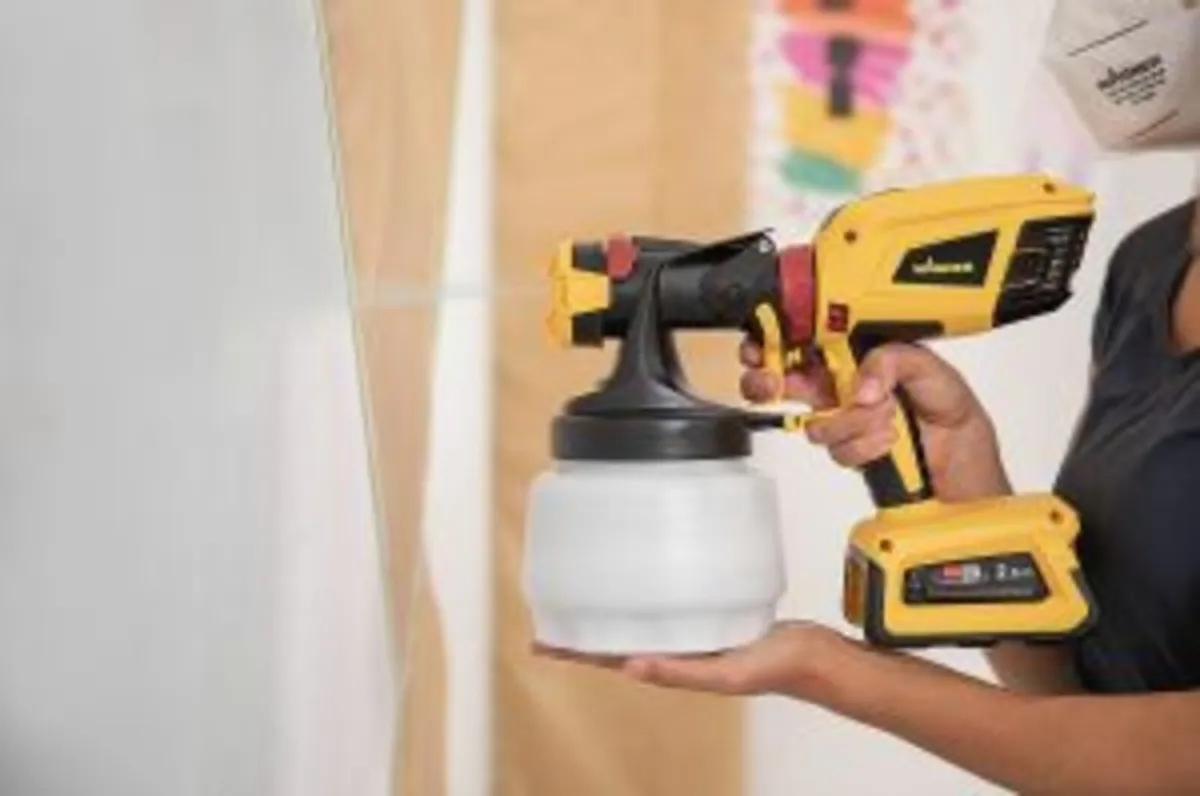 Wagner W600 18V Battery Sprayer  2 Guns + Charger - Image 3