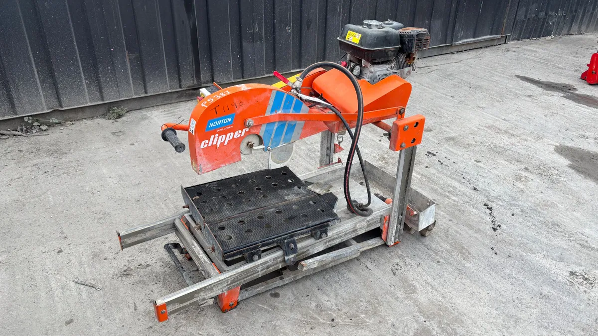 Clipper Petrol Masonry Saw - Image 1