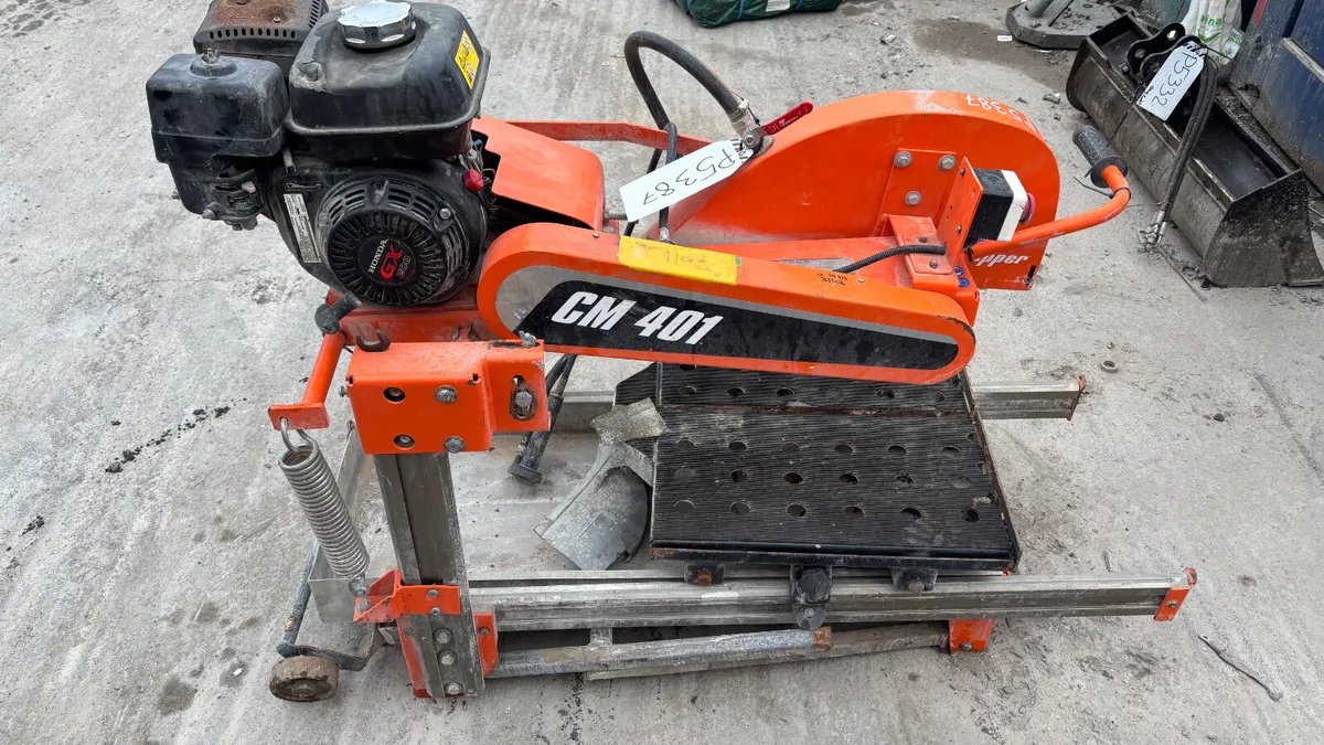 Clipper Petrol Masonry Saw - Image 4