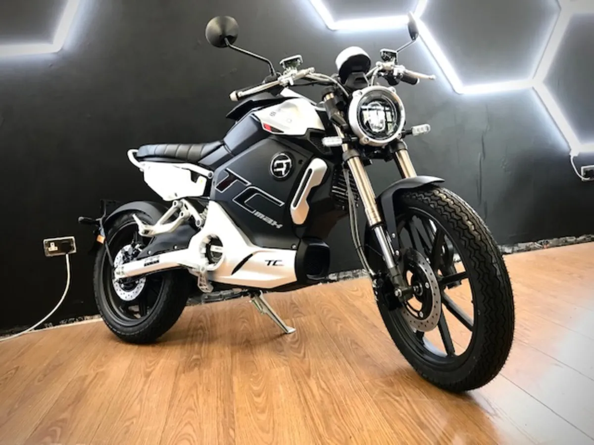 SUPER SOCO TC MAX Electric Motorcycle - Image 3