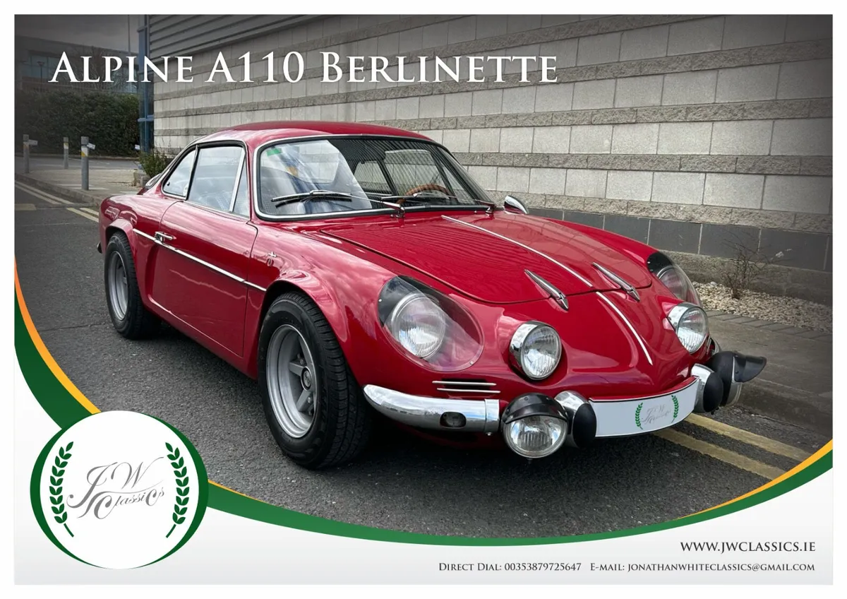 Alpine A110 Berlinette - Image 1