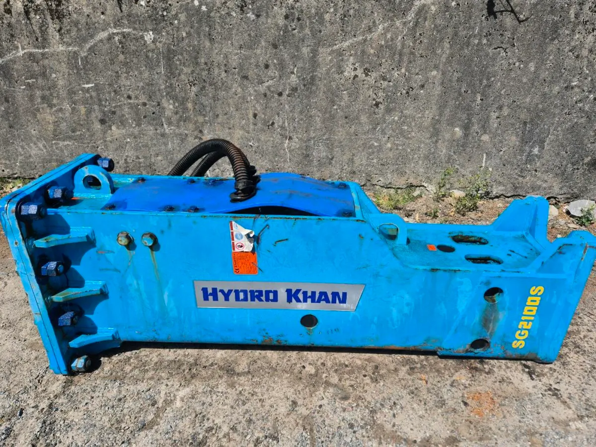Hydro Khan Rock breaker suit 20-30 ton machine - Image 1