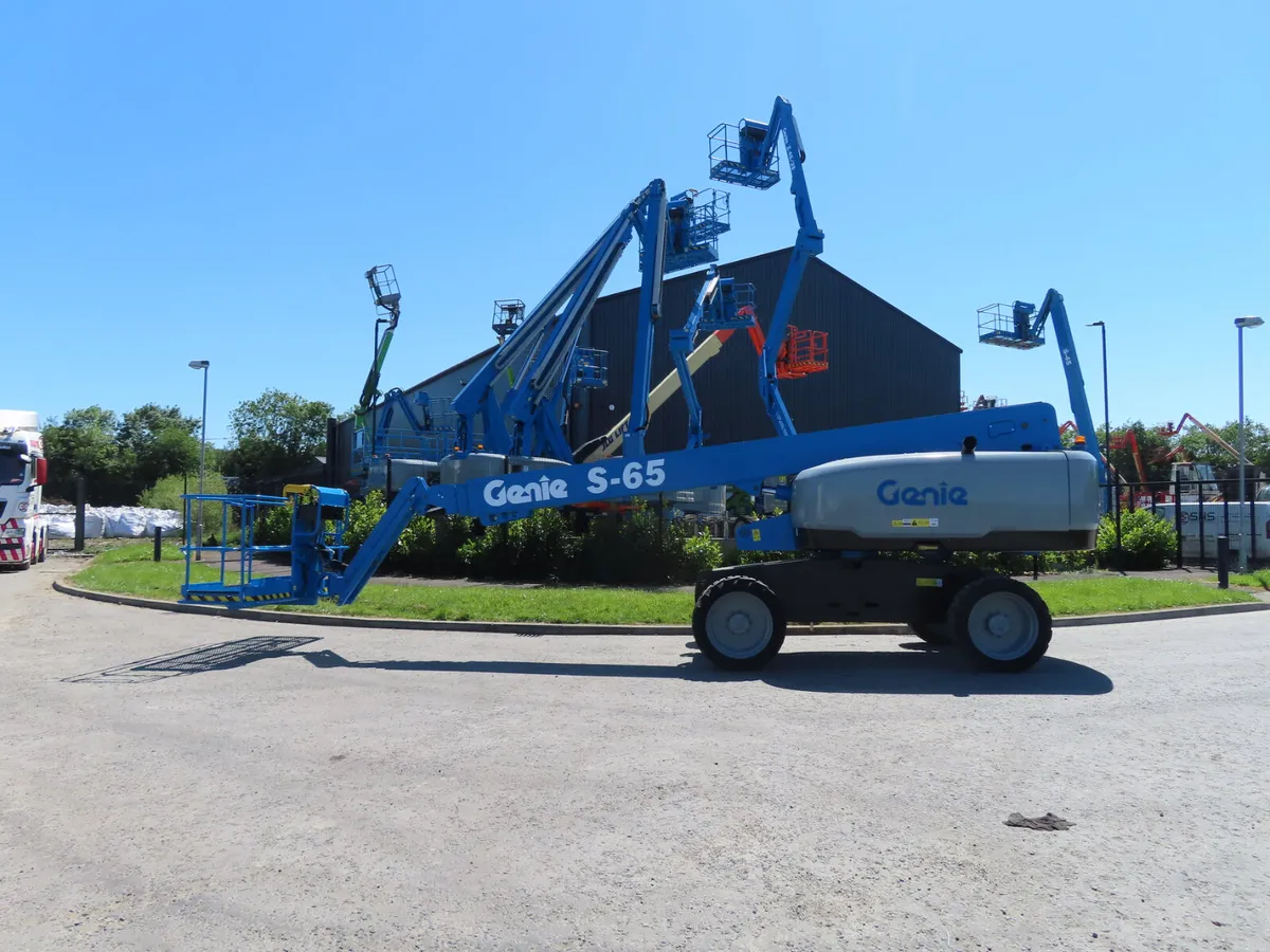 Genie S65 Boom Lift Access Platform 2017 - Image 1