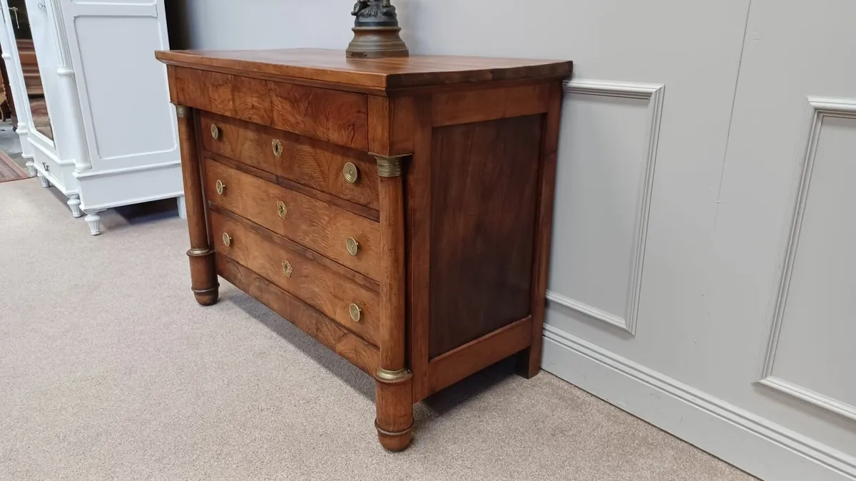 Original French Empire chest of drawers - Image 3