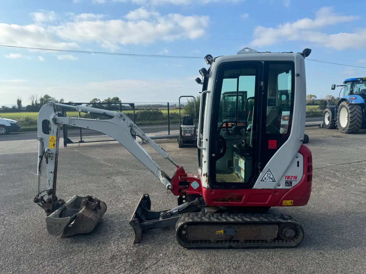 2019 Takeuchi TB216 - Image 1