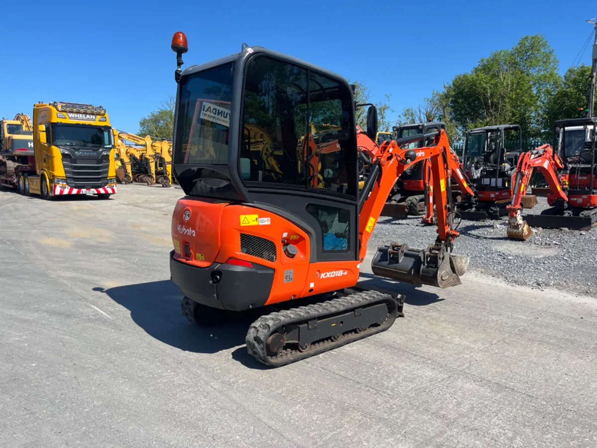 2023 Kubota KX018-4 Mini Excavator - Image 4