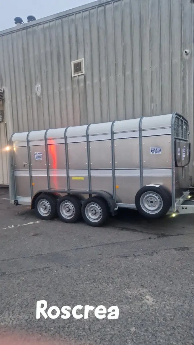 Full range of new ifor Williams trailers - Image 1