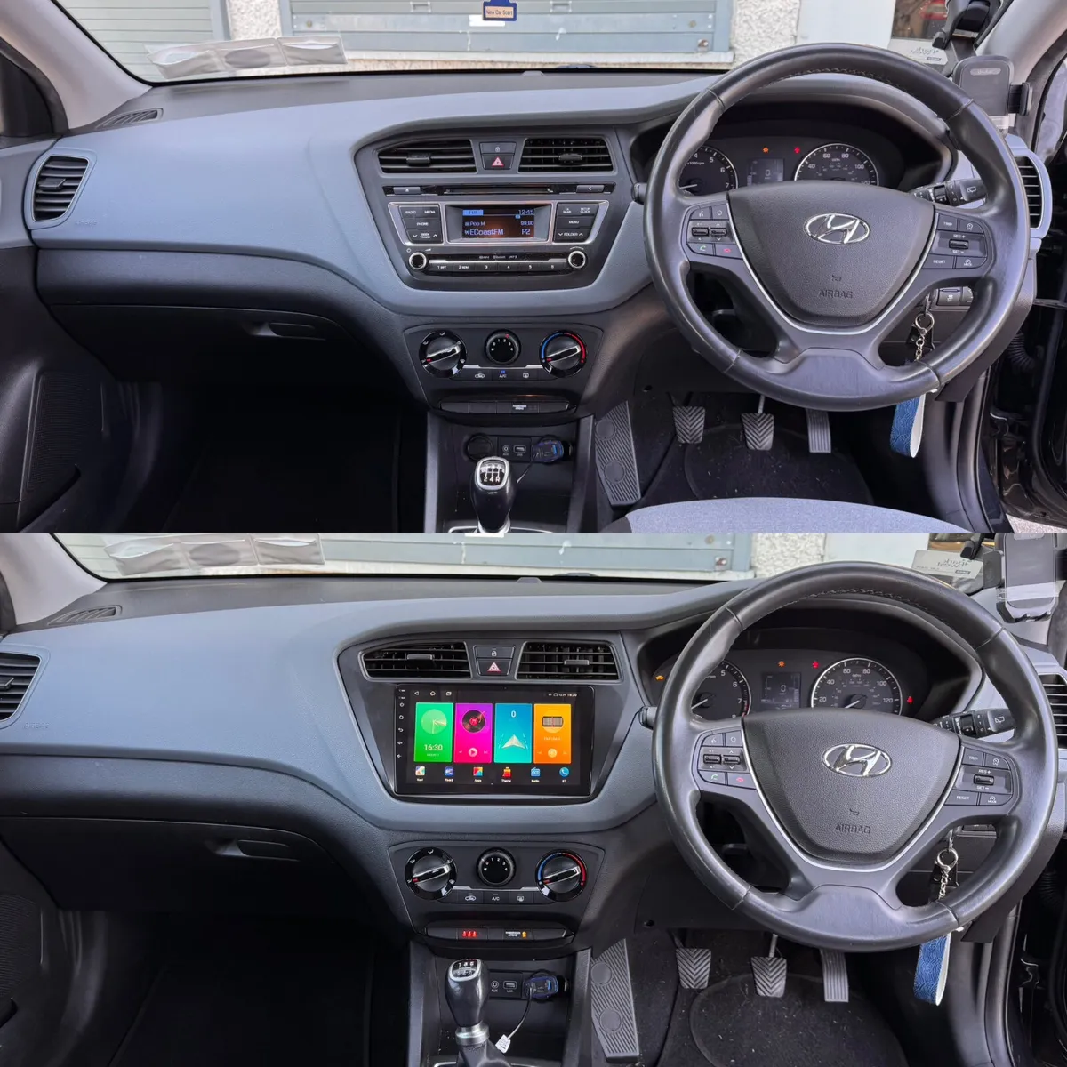 Hyundai i20 android carplay radio