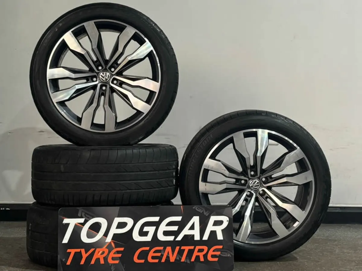 21" GENUINE VW TOUAREG SUZUKA WHEELS AND TYRES - Image 1