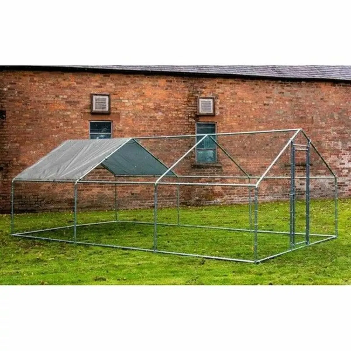 Hen Run with a Free Cover – 6m x 3m x 2m – 20ft x - Image 2