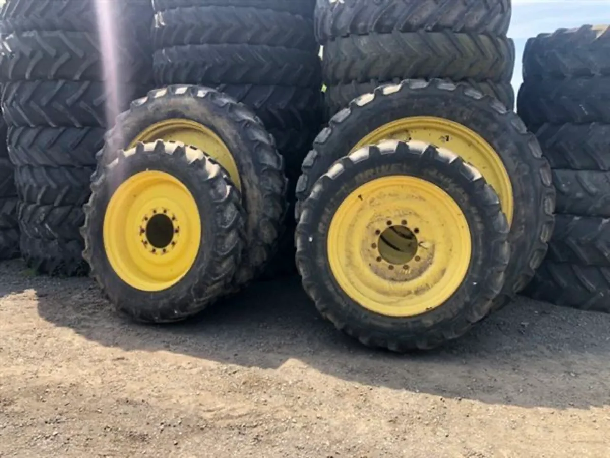 Full Set Row Crop Wheels - 380/90R50 & 340/85R36 - Image 1