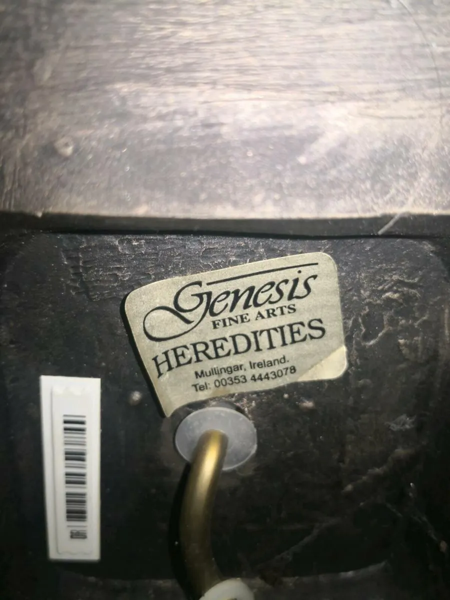 Large Genesis bronze lamp - Image 3