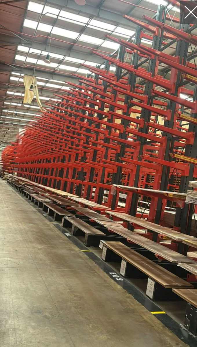 Cantilever timber racking. Large quantity - Image 3
