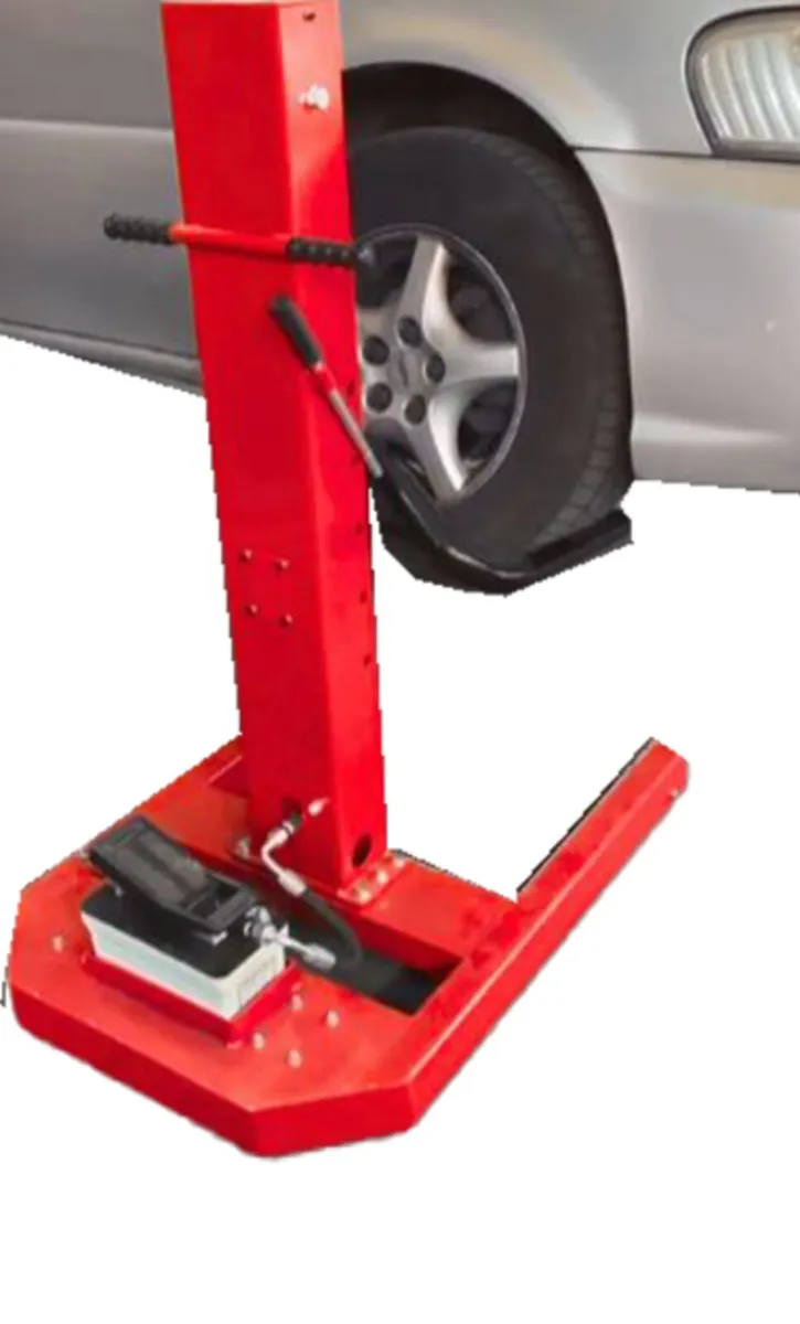 Portable 3000LB Hydraulic Car lift Single Post - Image 1