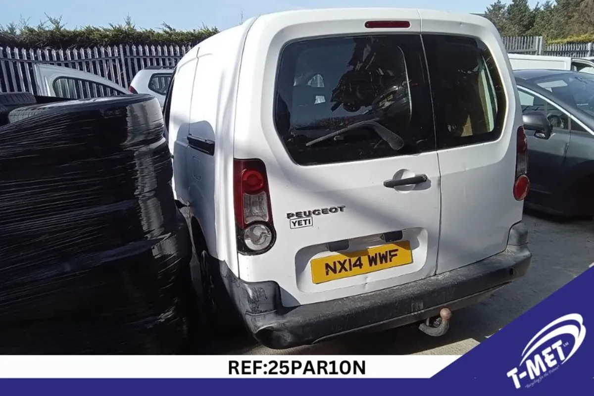 2014 PEUGEOT PARTNER BREAKING FOR PARTS - Image 3