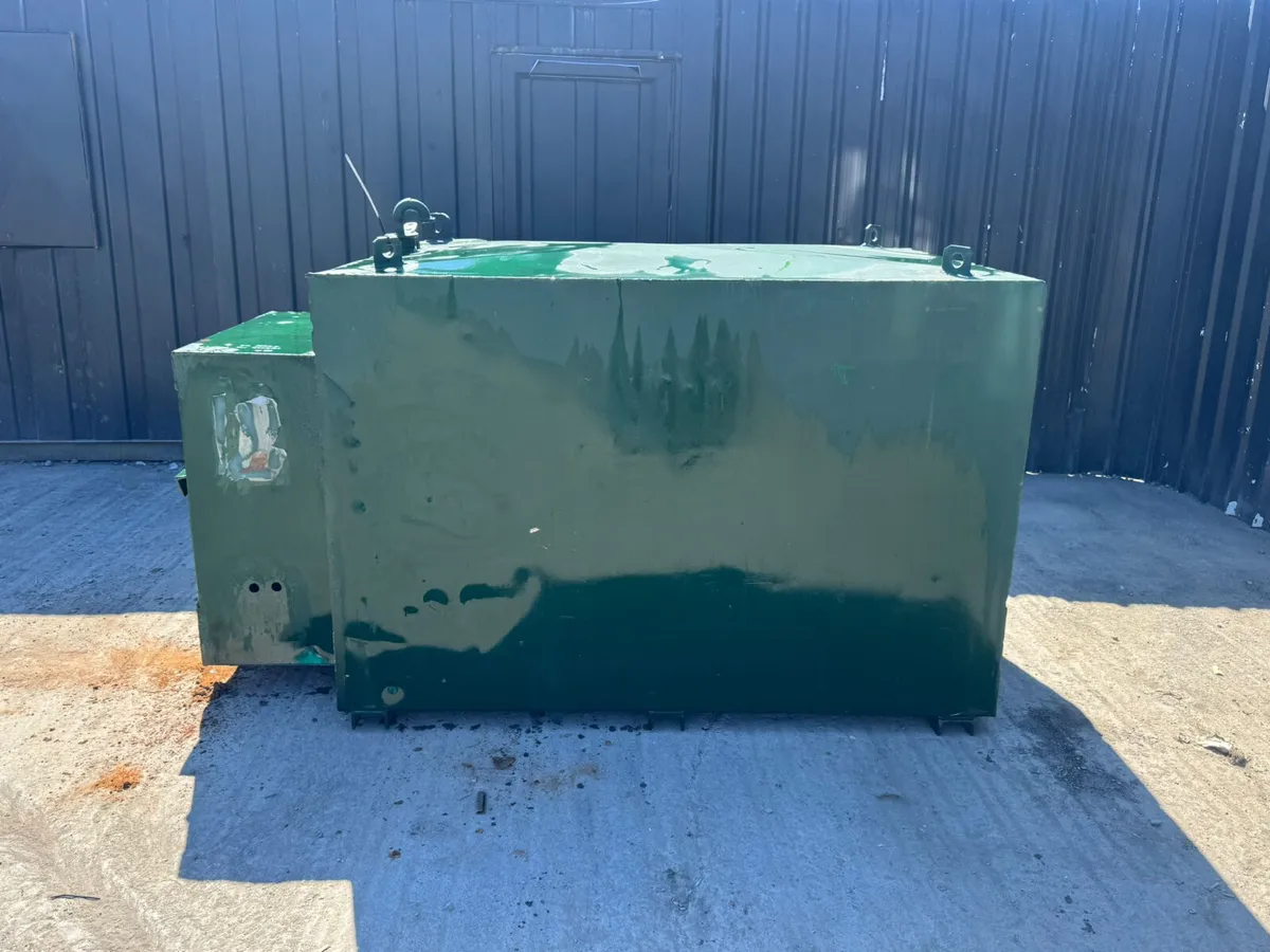 1000L Static Steel Fuel Bowser - Image 1