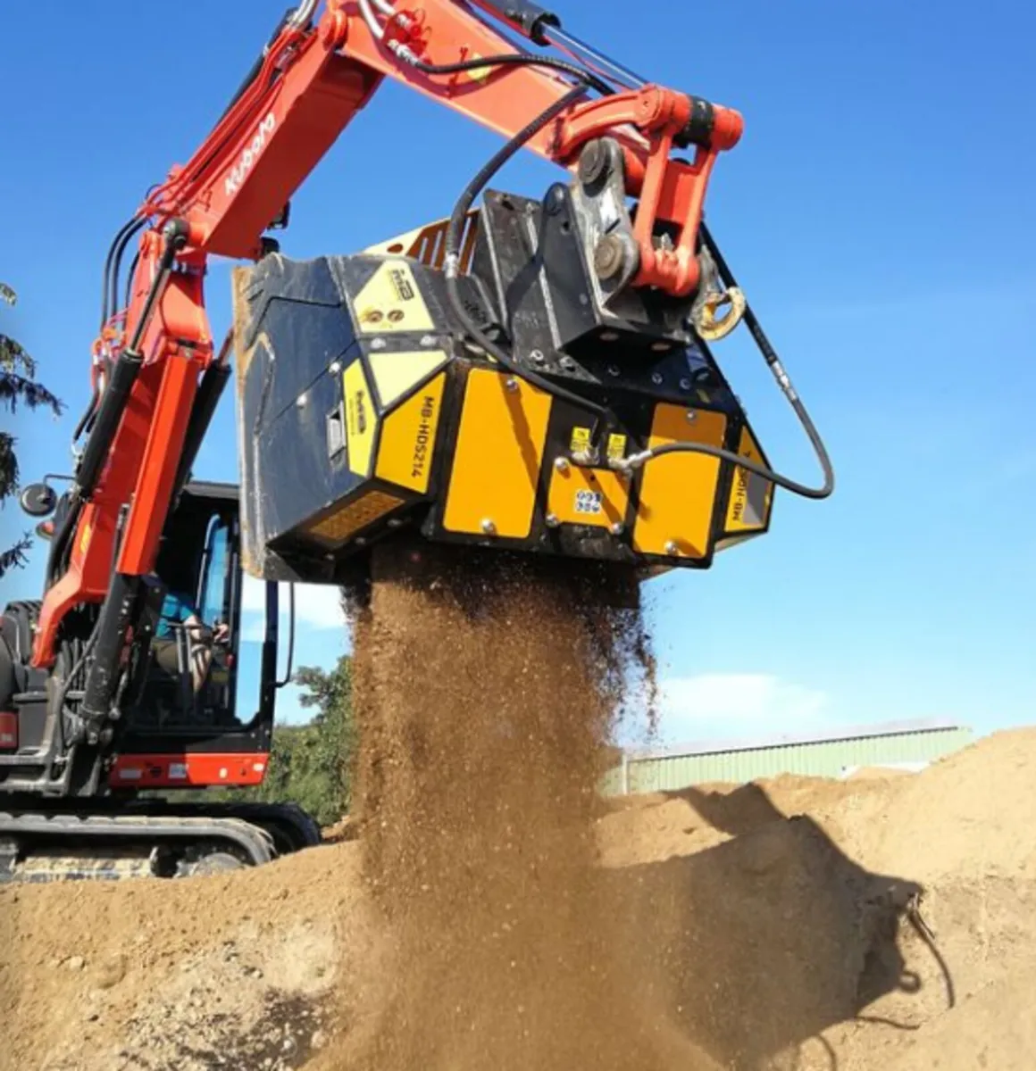 MB HDS 214 Screening bucket for excavators, loader - Image 1