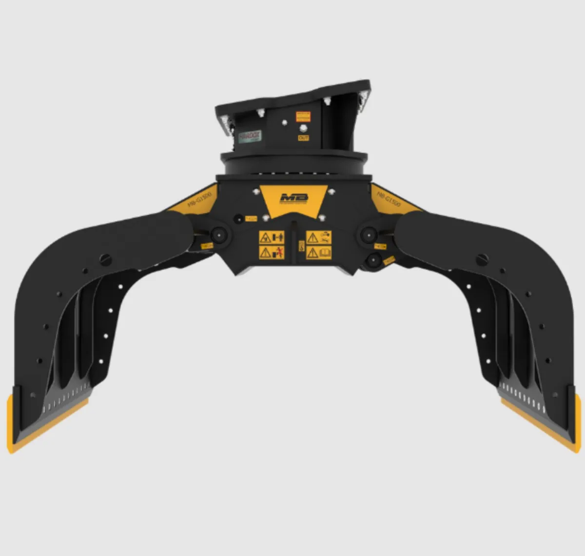 MB G1500 Grab for excavator - Image 1