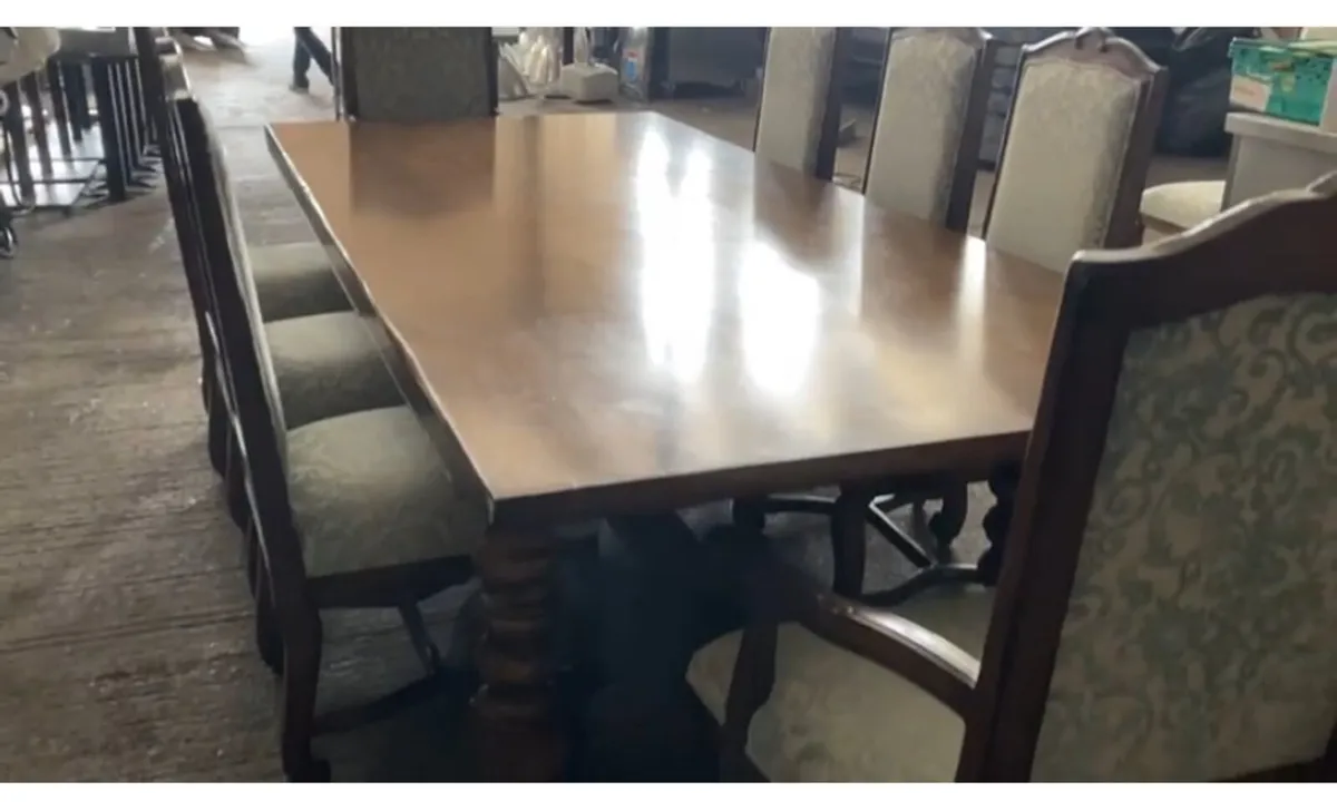Antique Dining Table - Image 3