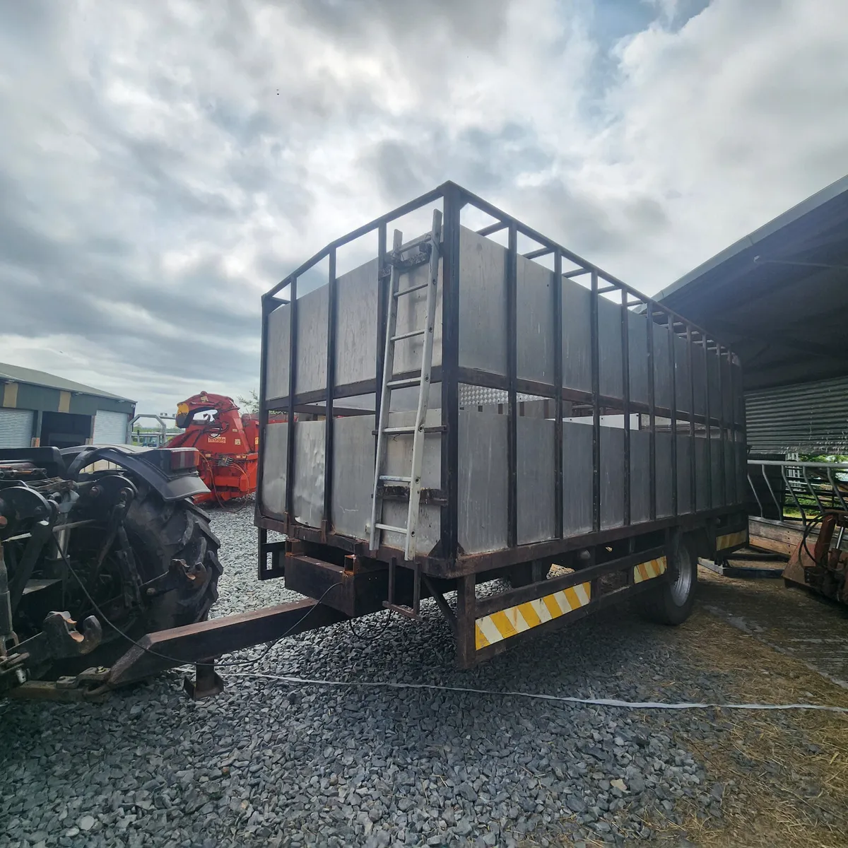 Tractor Cattle trailer 18ftx 8ft - Image 1