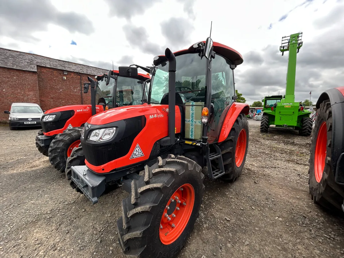 New Kubota M4-073 tractor - Image 1