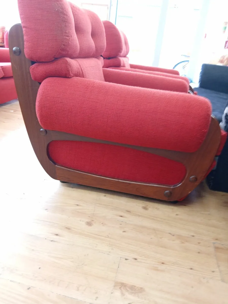 Complete 1970s G plan 3 piece suite - Image 4