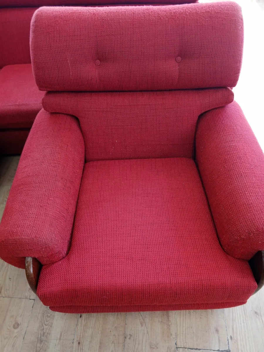 Complete 1970s G plan 3 piece suite - Image 3