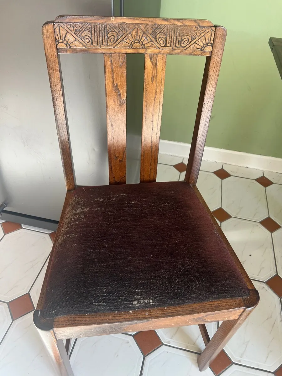 Kitchen dining table and chairs - Image 4