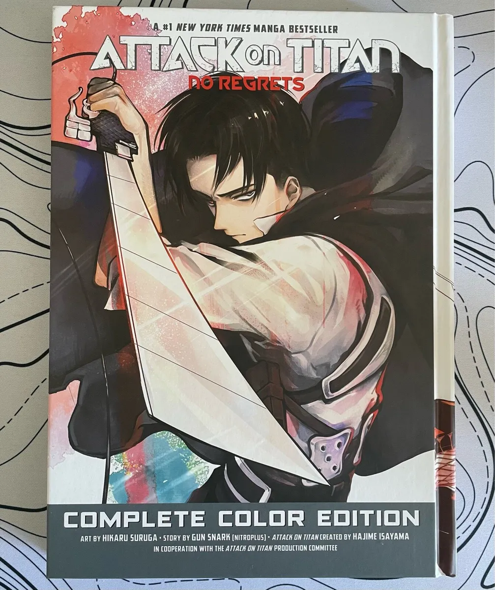 Attack on Titan no regrets hardback manga - Image 1