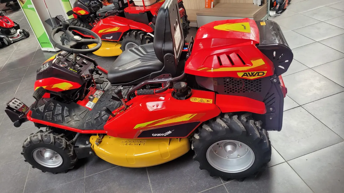 New Canycom CMX1810 Ride-on Brushcutter - Image 3