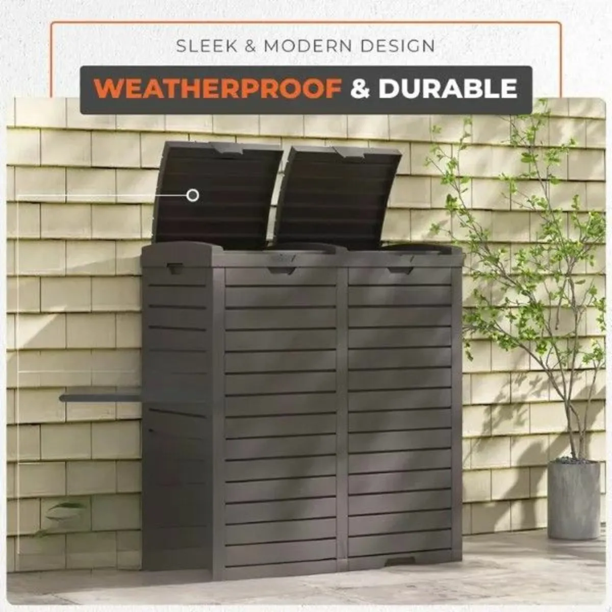 230L Indoor/Outdoor Bin - Free Delivery - Image 3