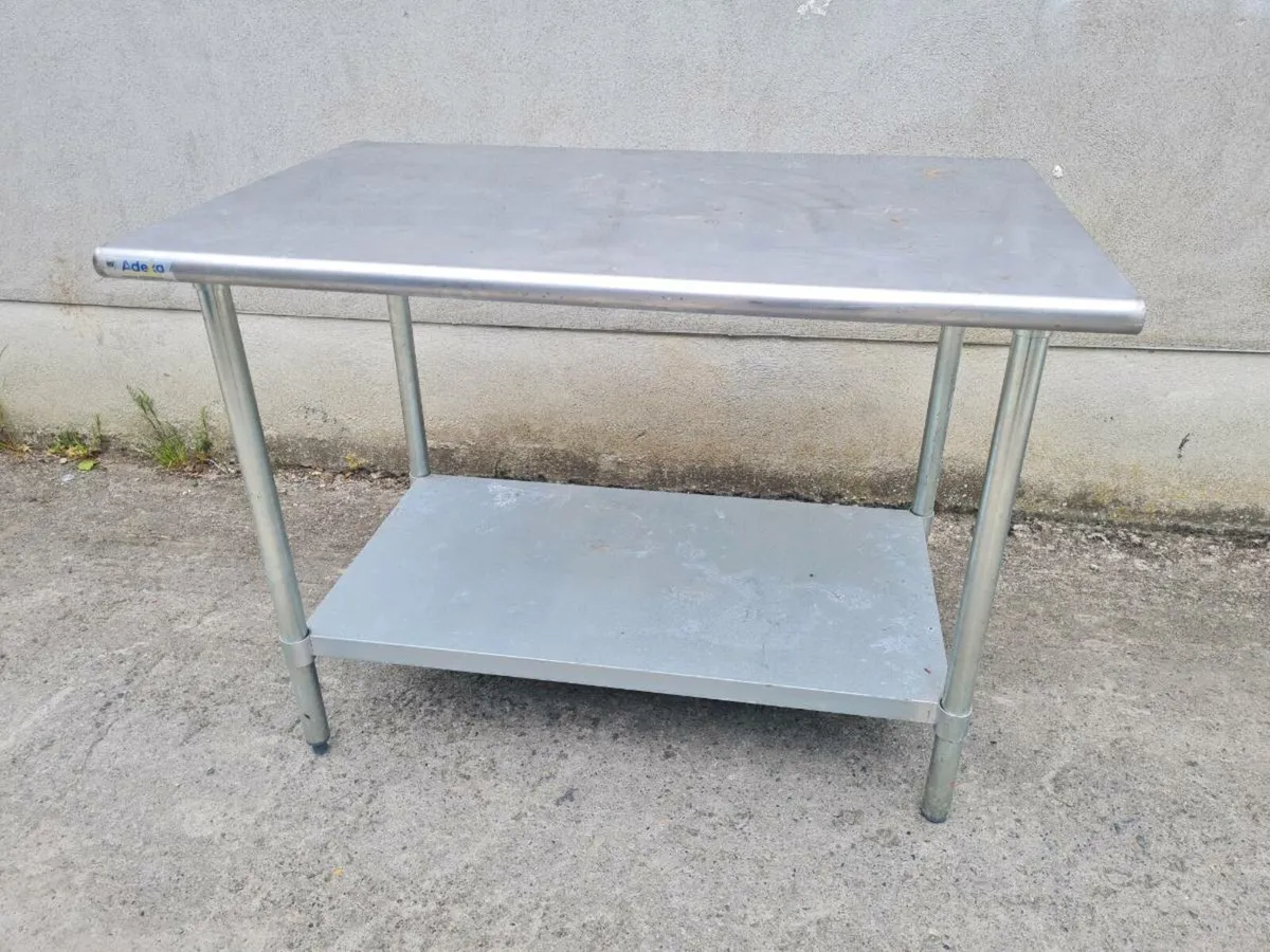 Stainless Steel Shelves, Tables etc - Image 2