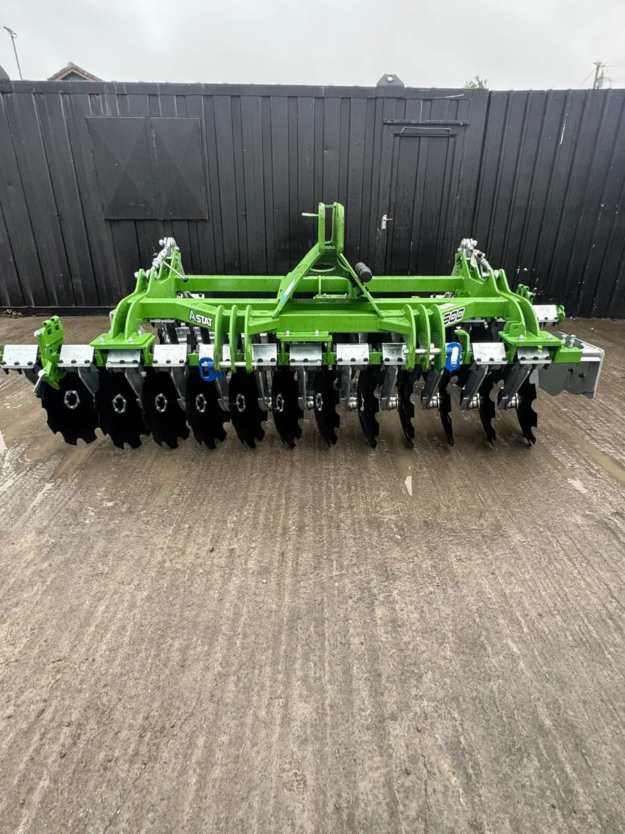 Tolmet 3 Meter Disc Harrow With Crumbler - Image 1
