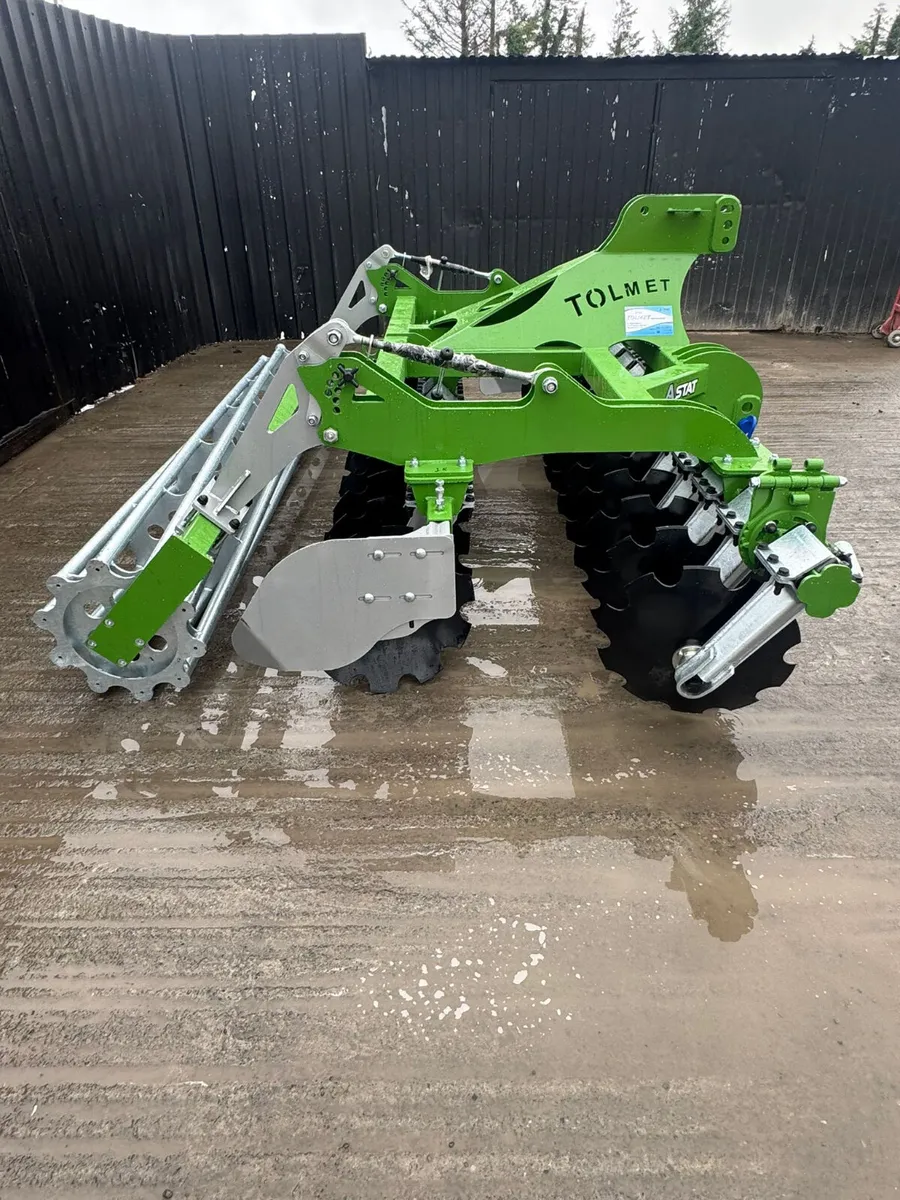Tolmet 3 Meter Disc Harrow With Crumbler - Image 4