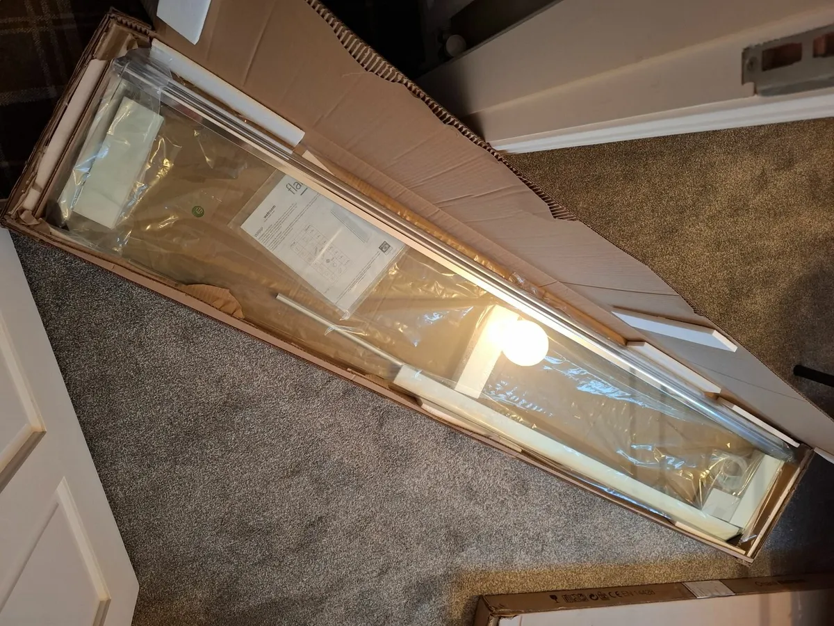 Wet room 700mm Shower Panel & 300mm Swing - Image 3