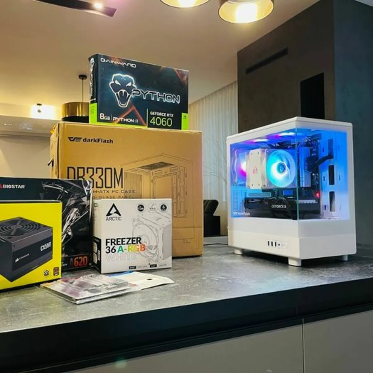 PC Gaming Ryzen 5 7500F, RTX 4060, 32GB DDR5 - Image 2