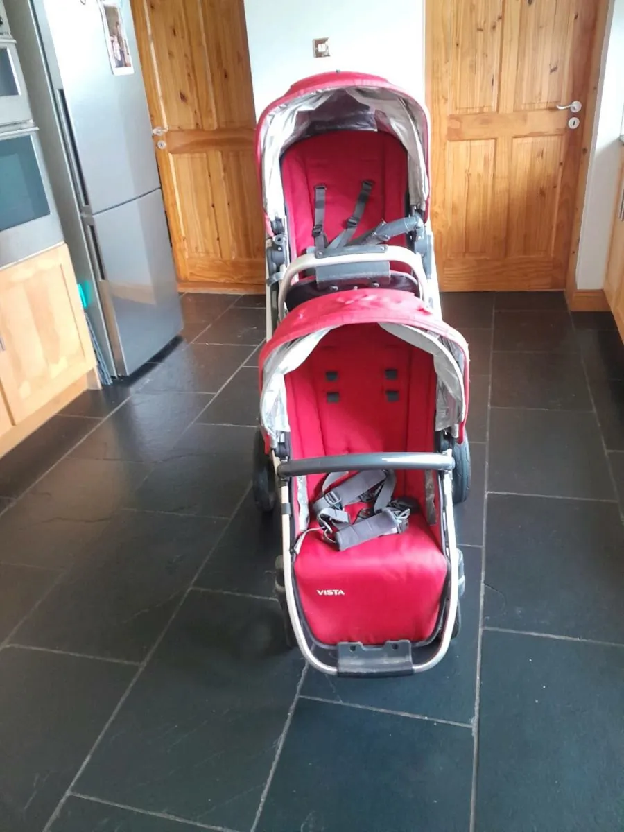 Vista uppa baby double buggy - Image 2