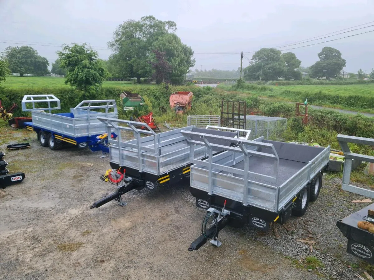 Multi purpose, tipping trailers, bale,dump trailer - Image 1